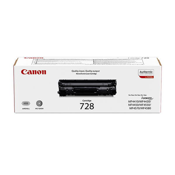 Canon 728 Laser Toner Cartridge - Black